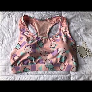 Pusheen sports bra